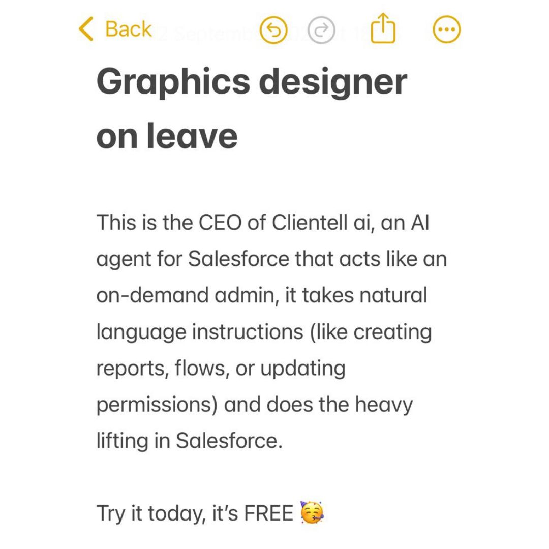 Clientell ad