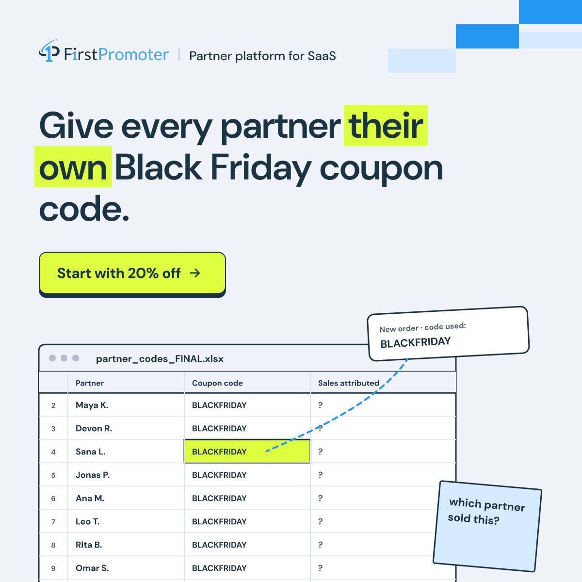 FirstPromoter ad