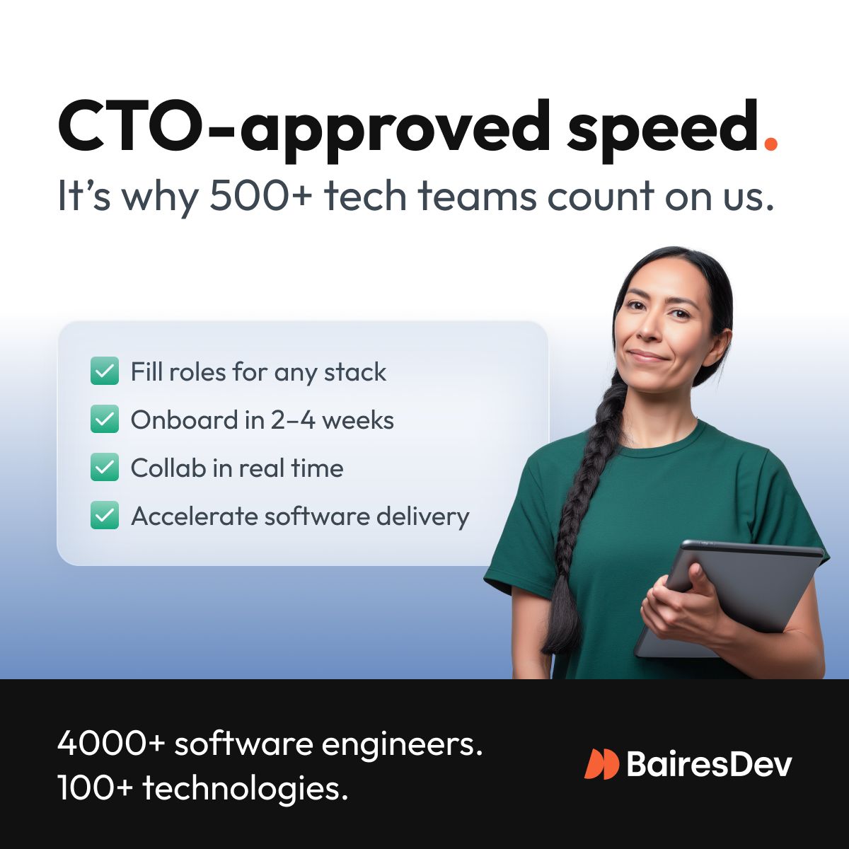 BairesDev ad