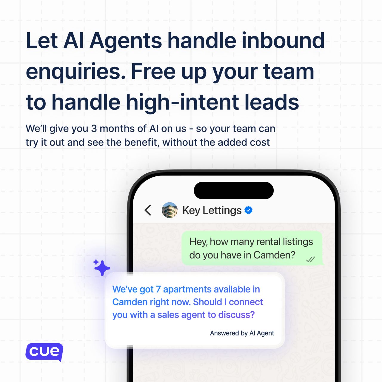 Cue ad