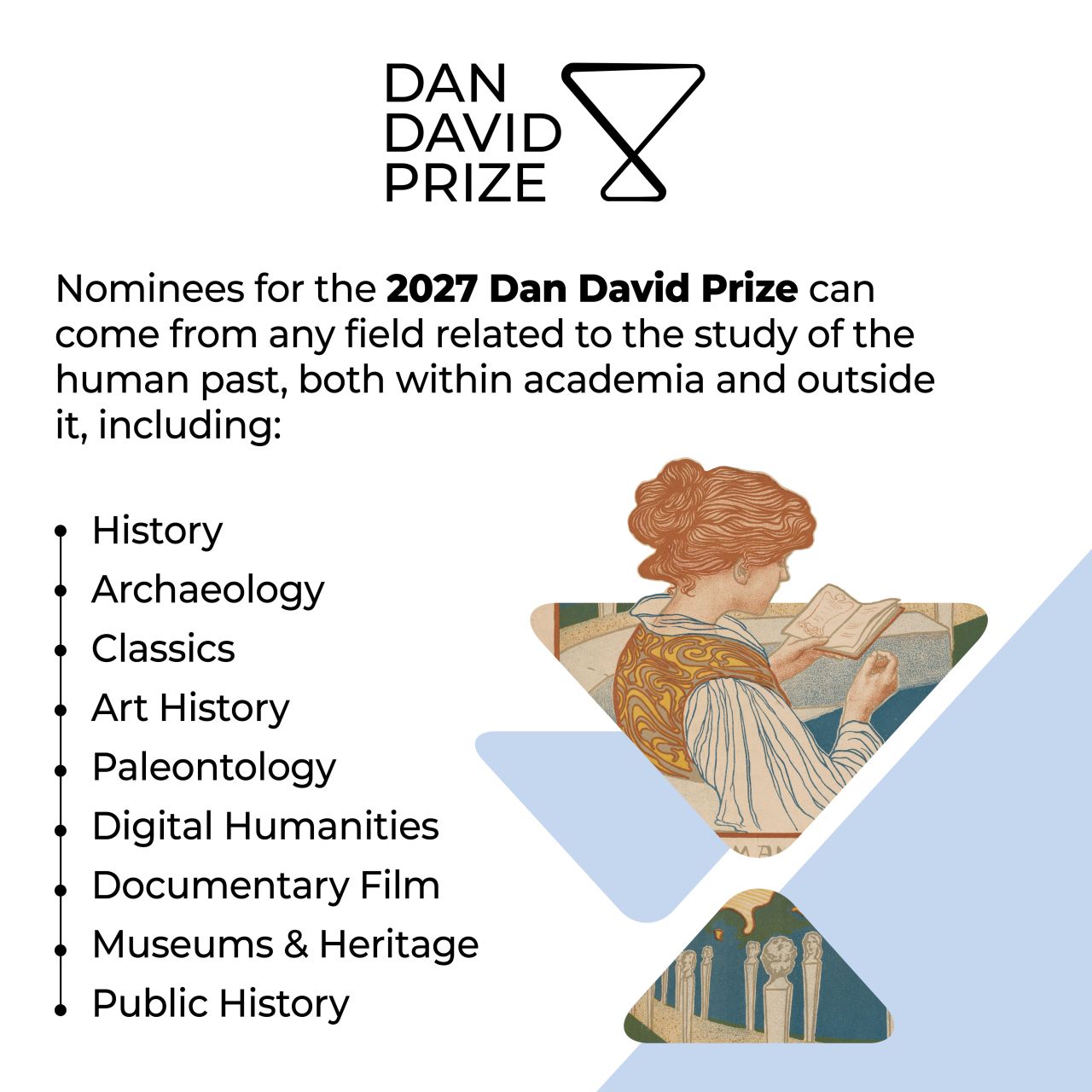 The Dan David Prize ad