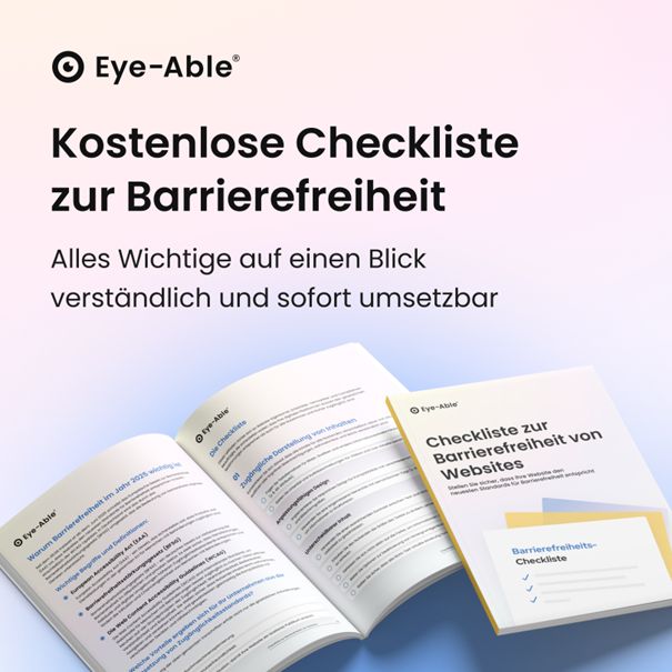 Eye-Able Deutschland ad