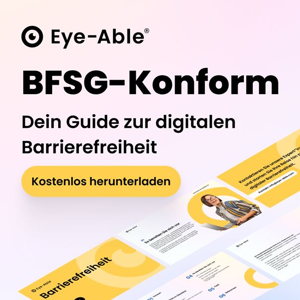 Eye-Able Deutschland ad