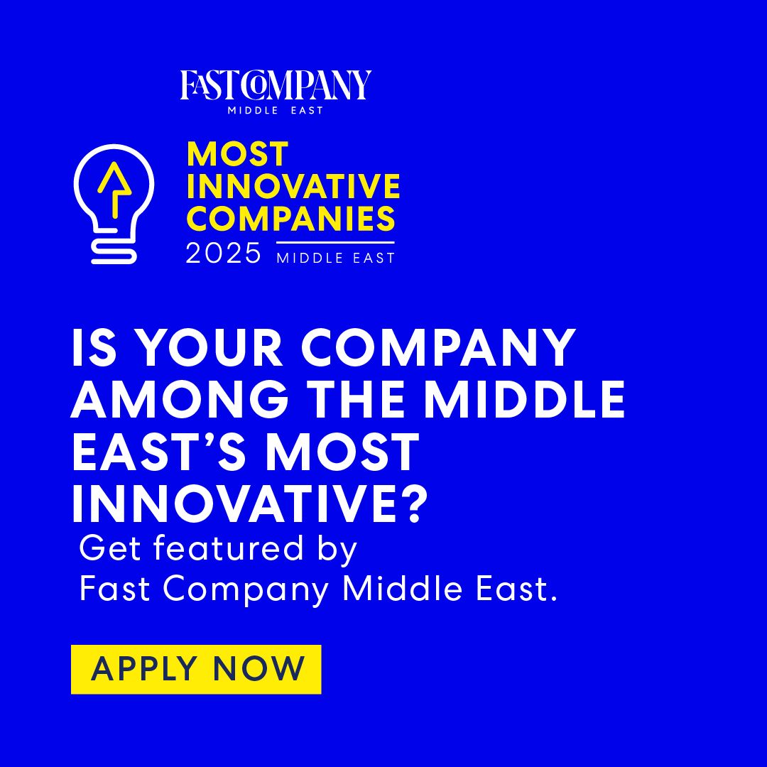Fast Company Middle East ad