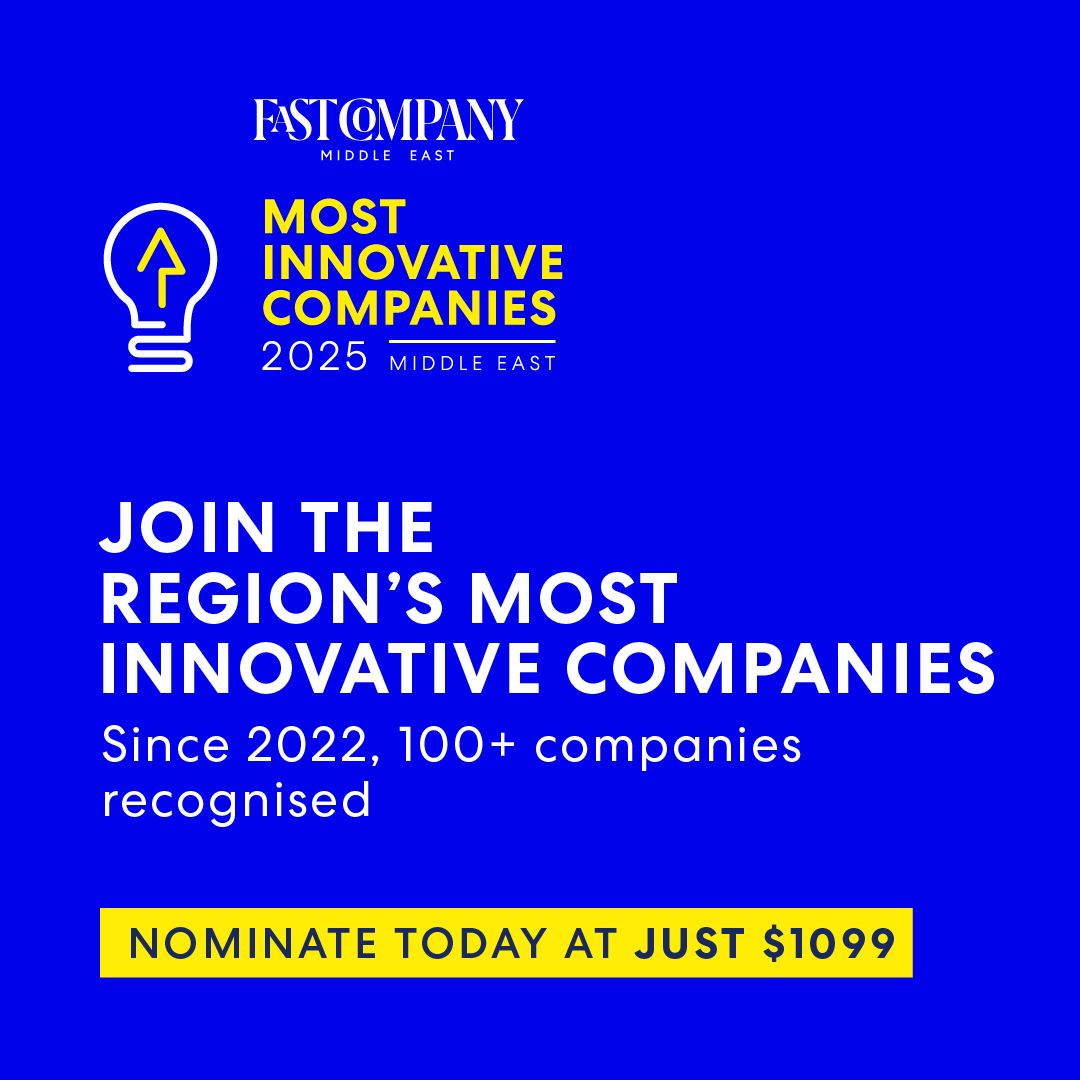 Fast Company Middle East ad