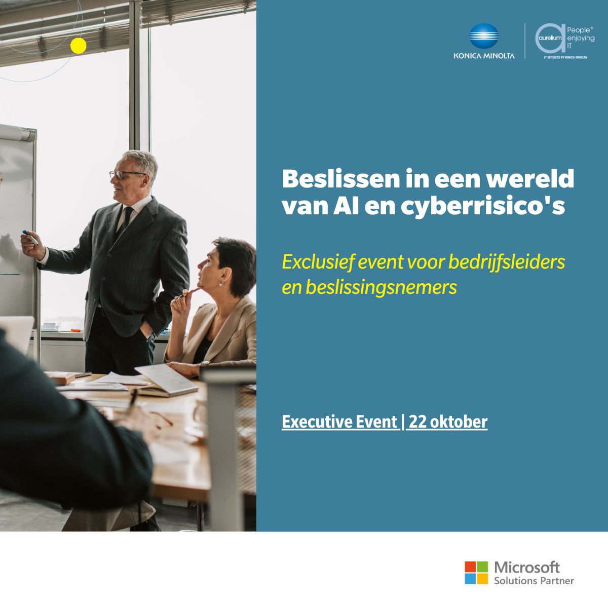 Aurelium - IT Services by Konica Minolta ad