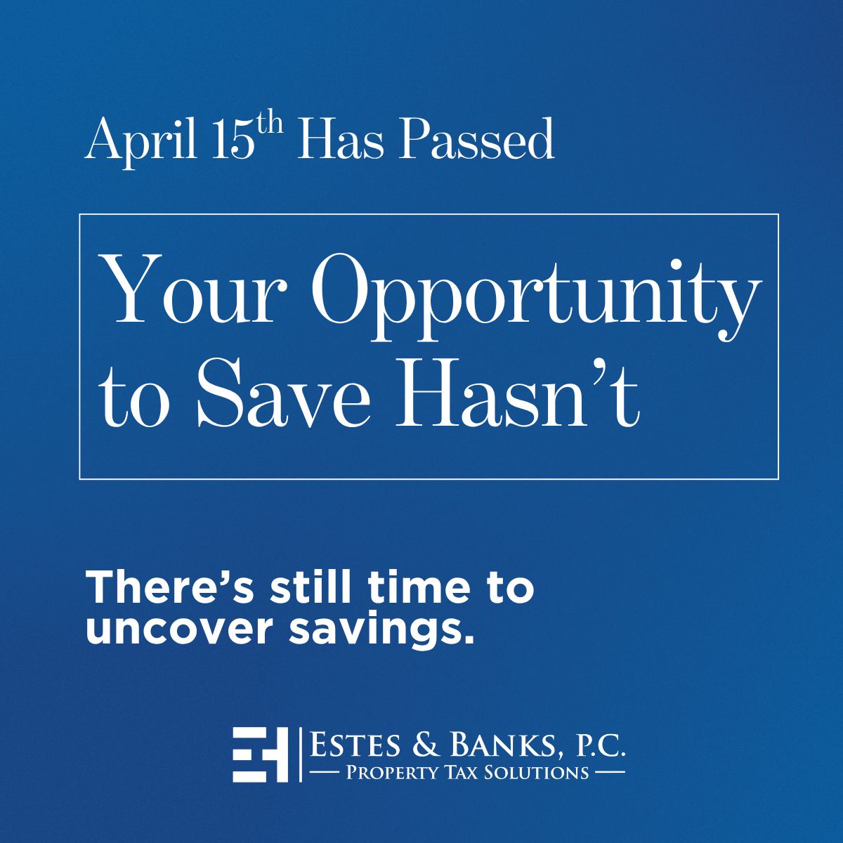 Estes & Banks, P.C. ad
