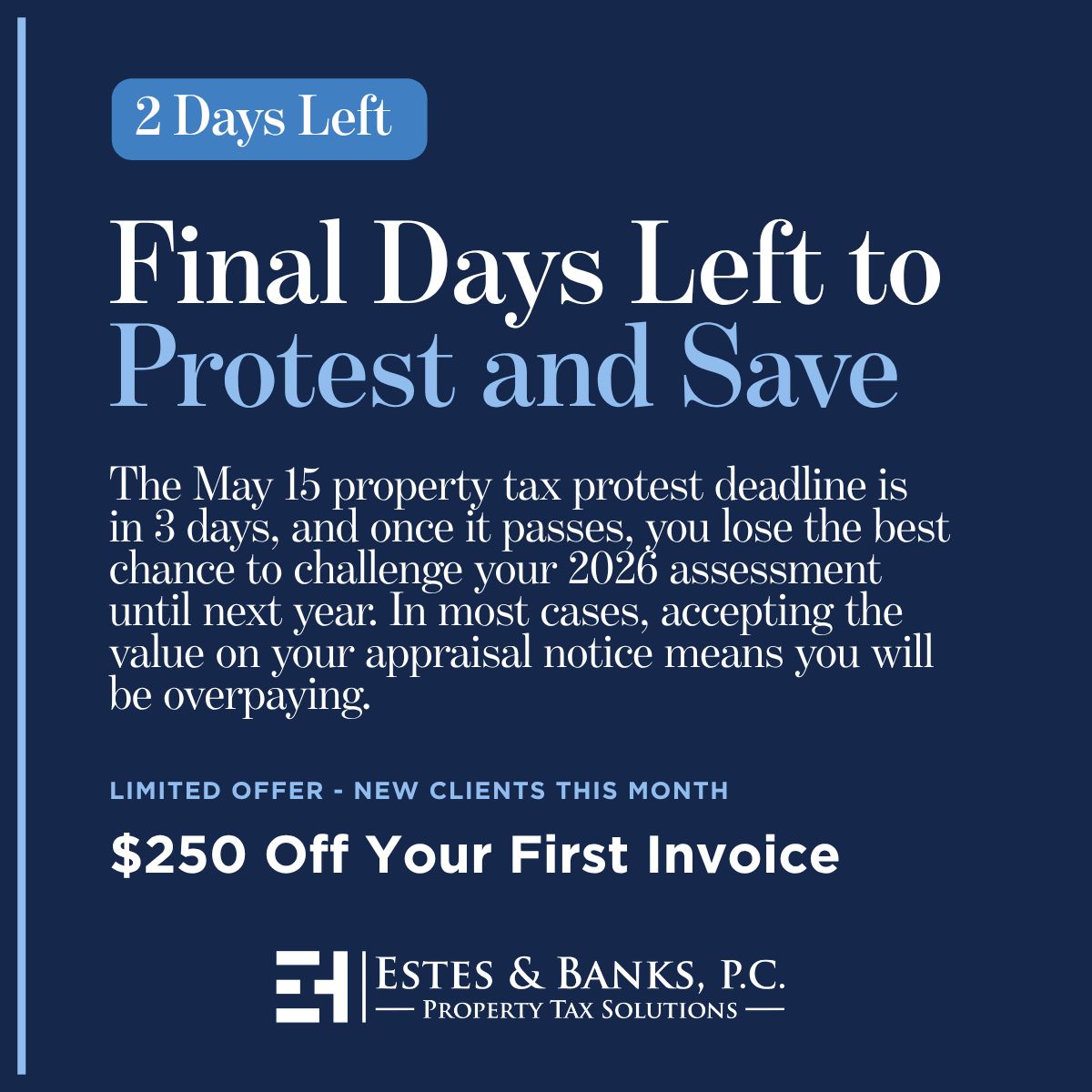 Estes & Banks, P.C. ad