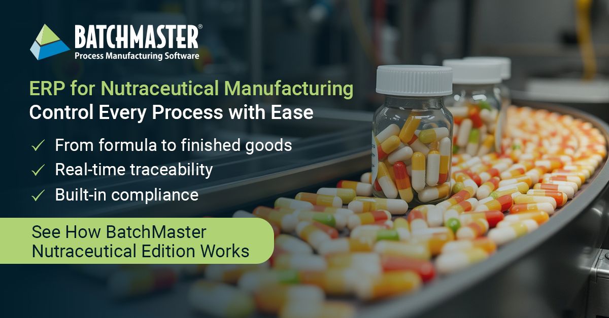 BatchMaster Software ad