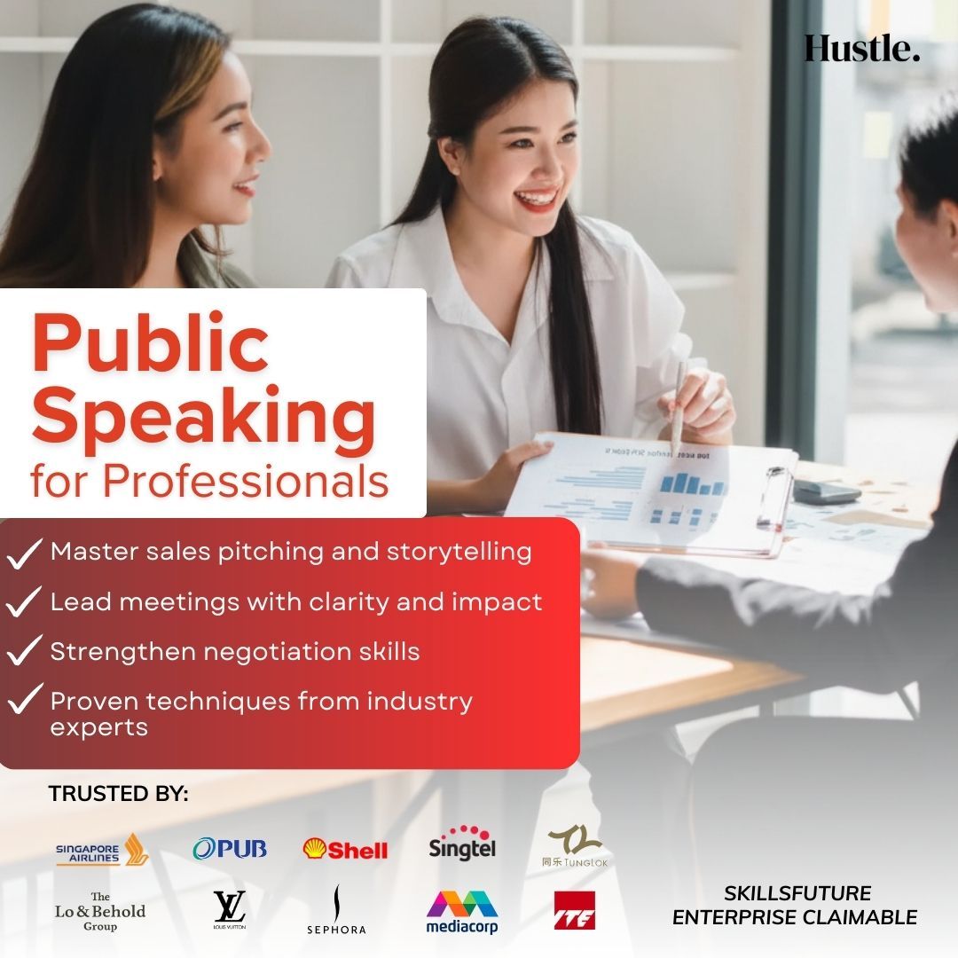 Hustle Singapore ad