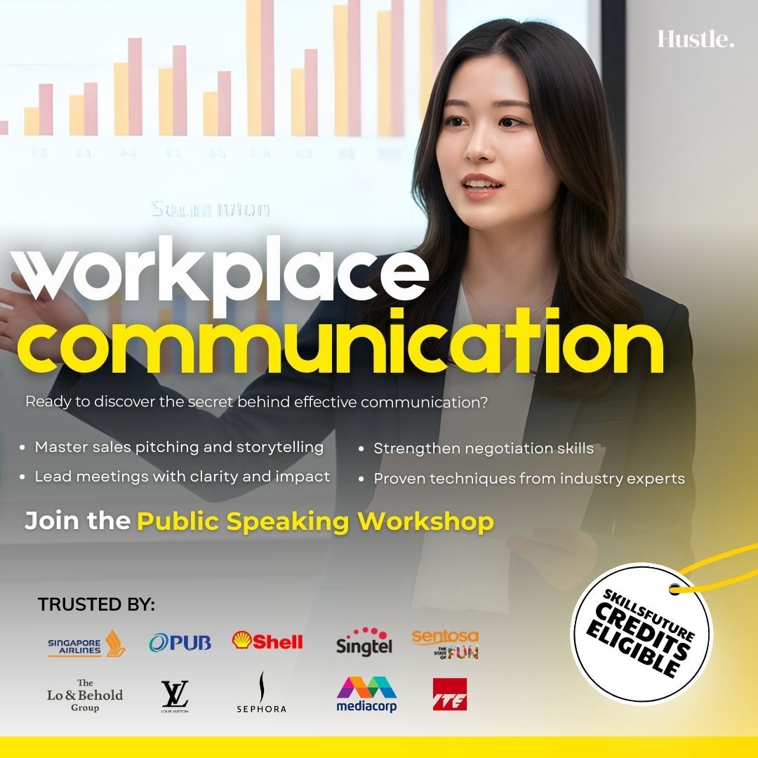 Hustle Singapore ad