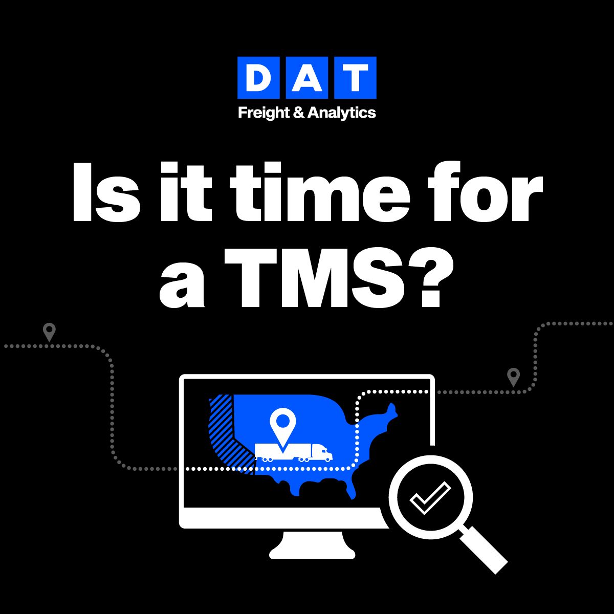 DAT Freight & Analytics ad