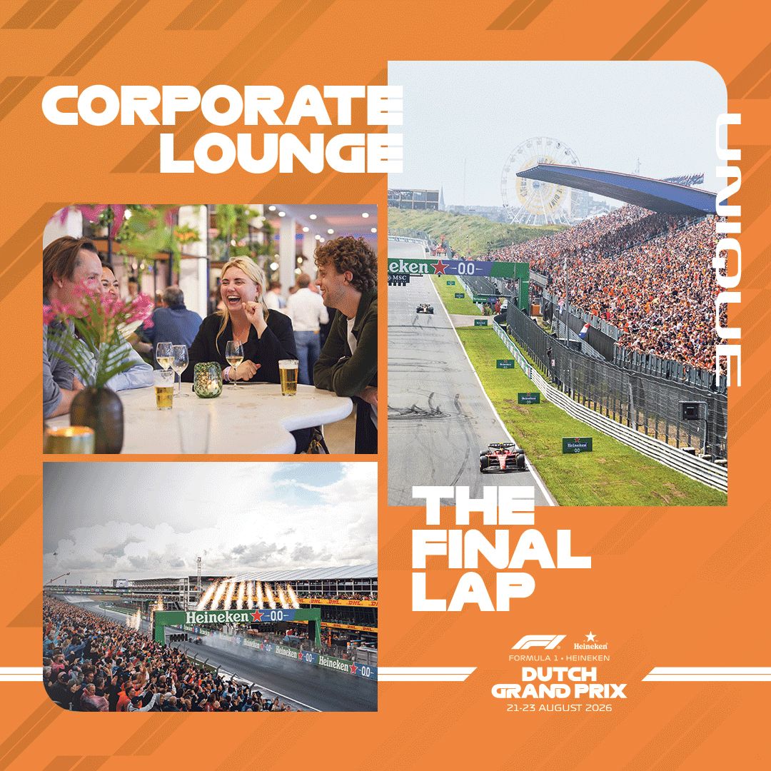 Formula 1 Heineken Dutch Grand Prix ad