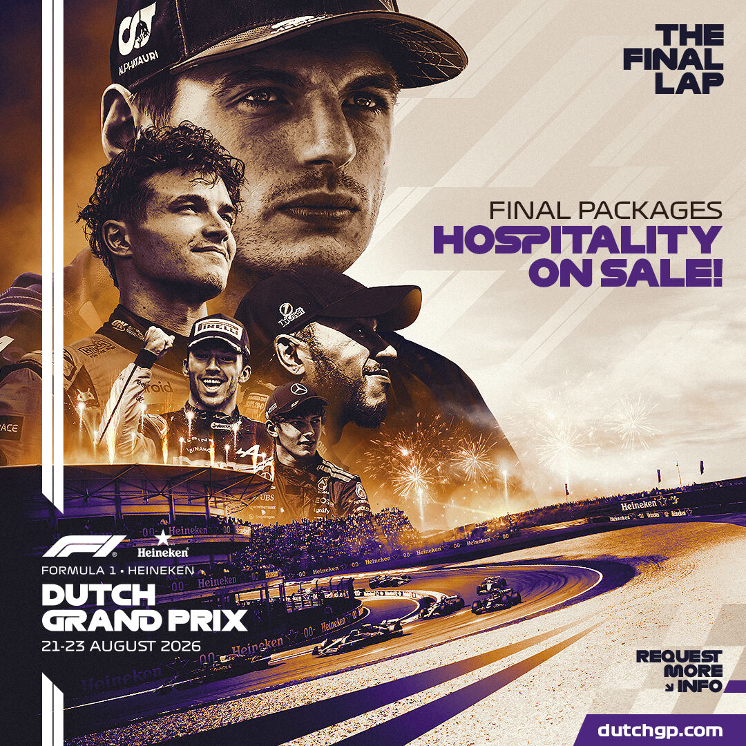 Formula 1 Heineken Dutch Grand Prix ad