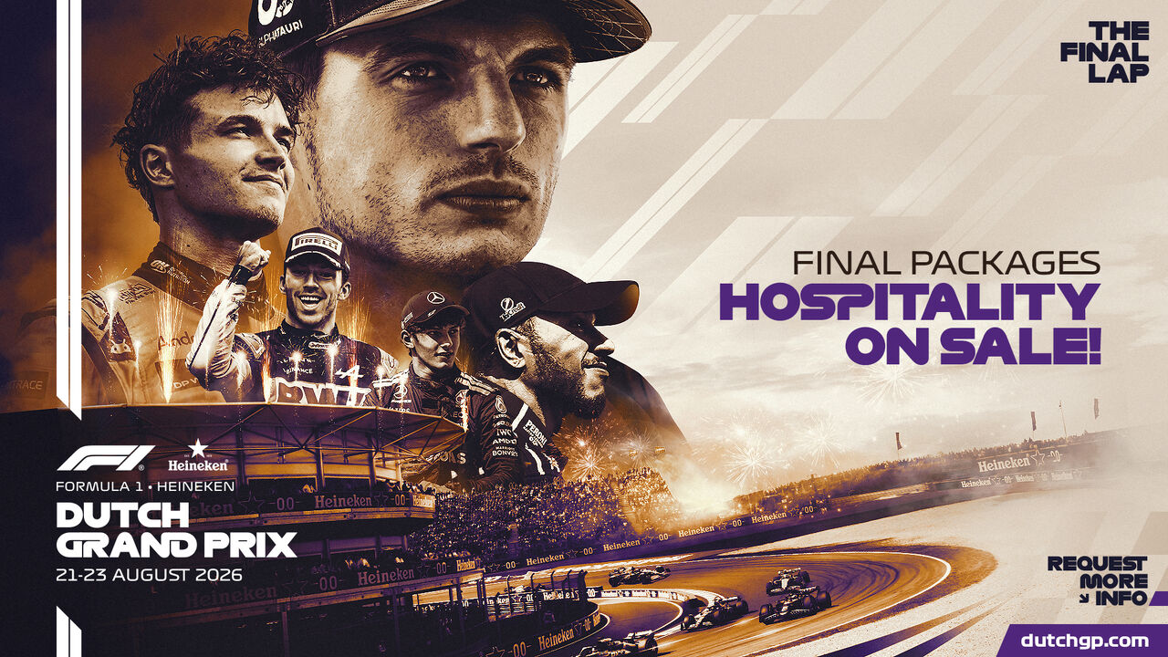 Formula 1 Heineken Dutch Grand Prix ad