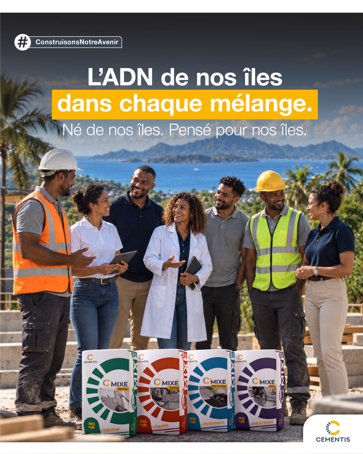 CEMENTIS IO (Indian Ocean) ad