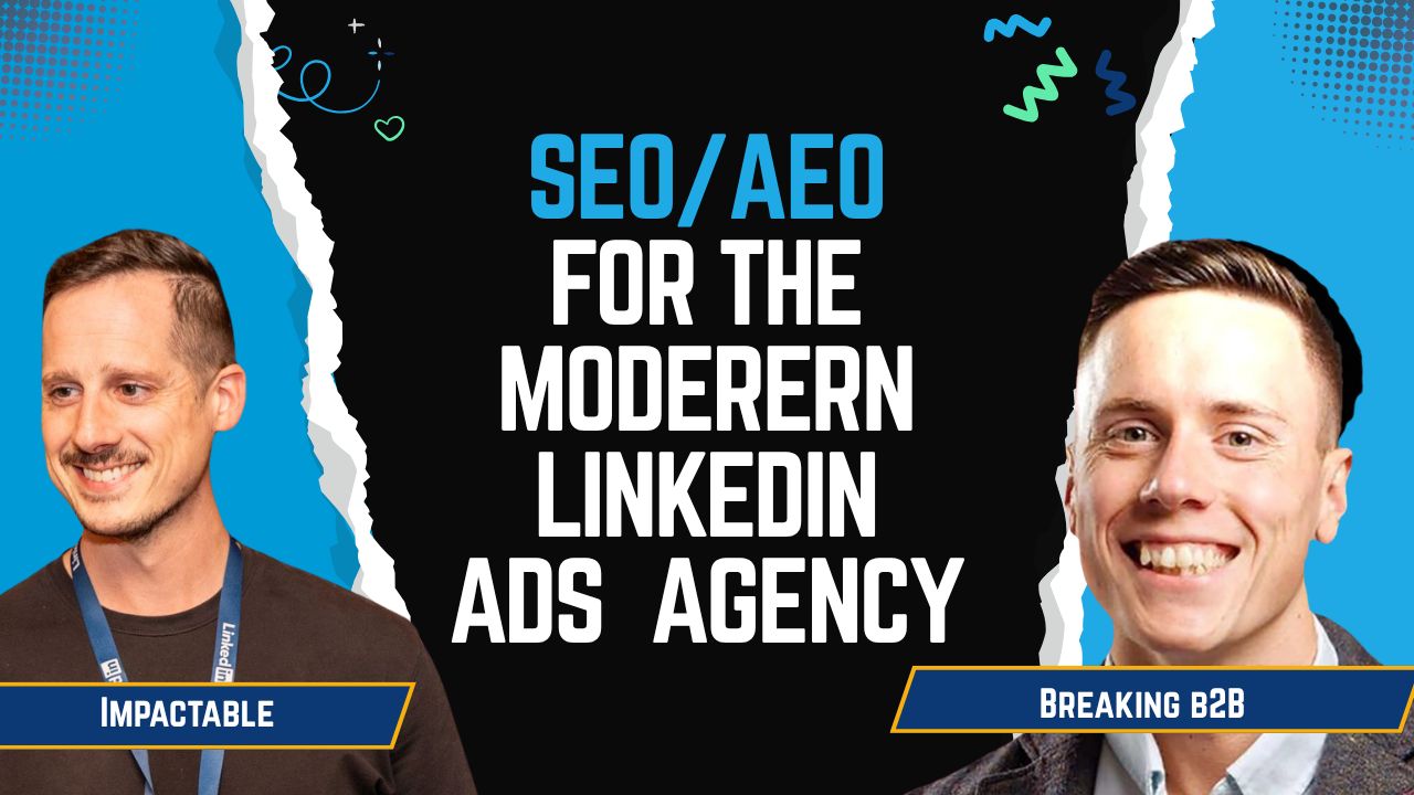 Impactable - B2B LinkedIn Agency ad