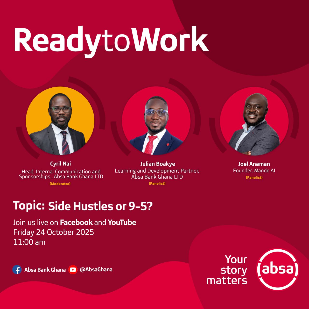 Absa Bank Ghana ad