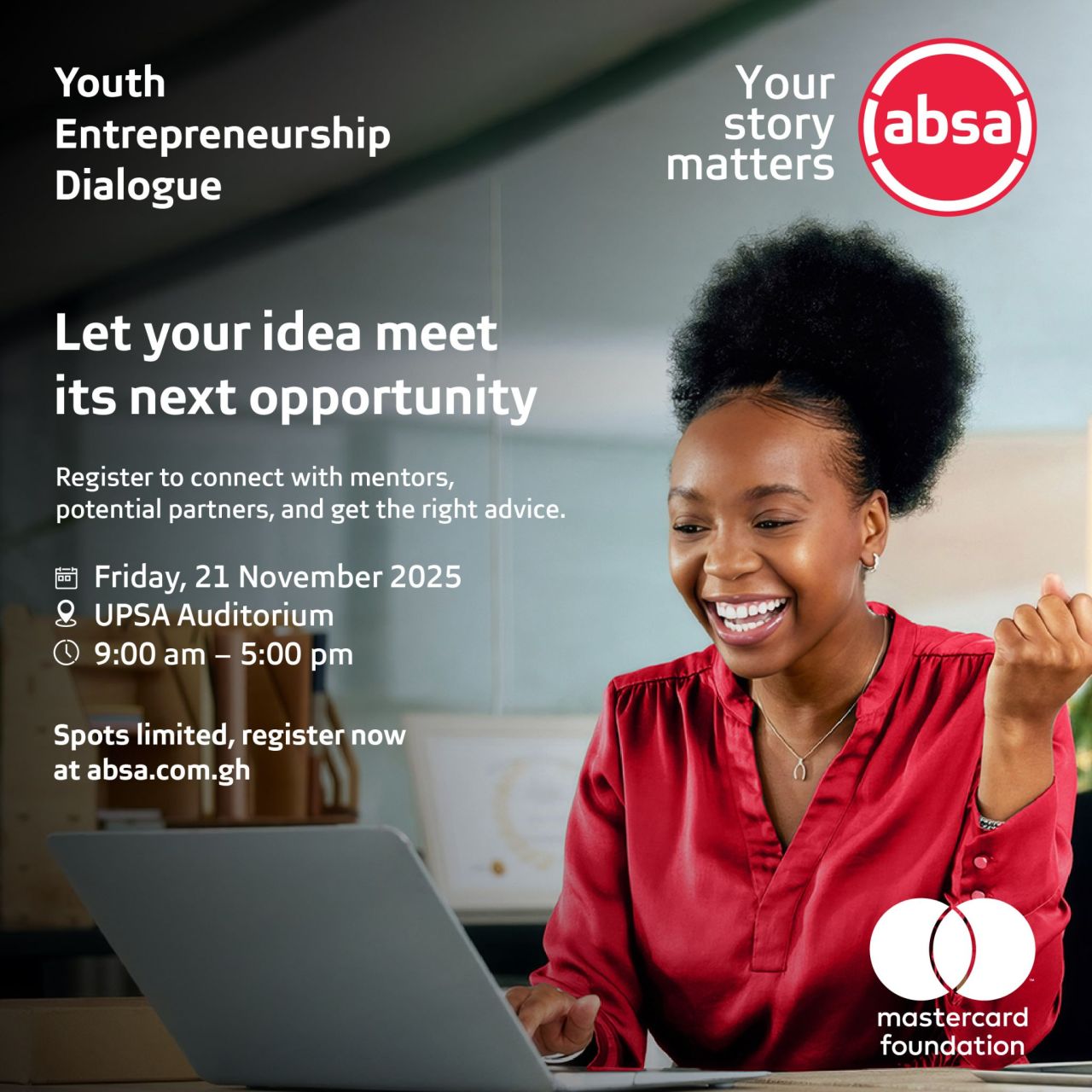 Absa Bank Ghana ad