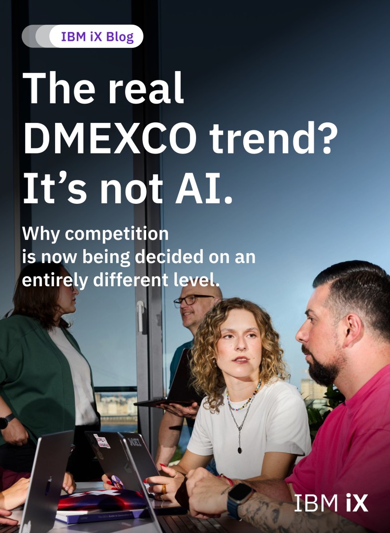 IBM iX DACH ad