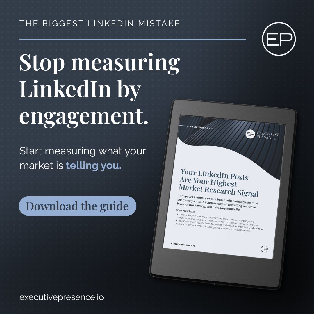 Executive Presence ad