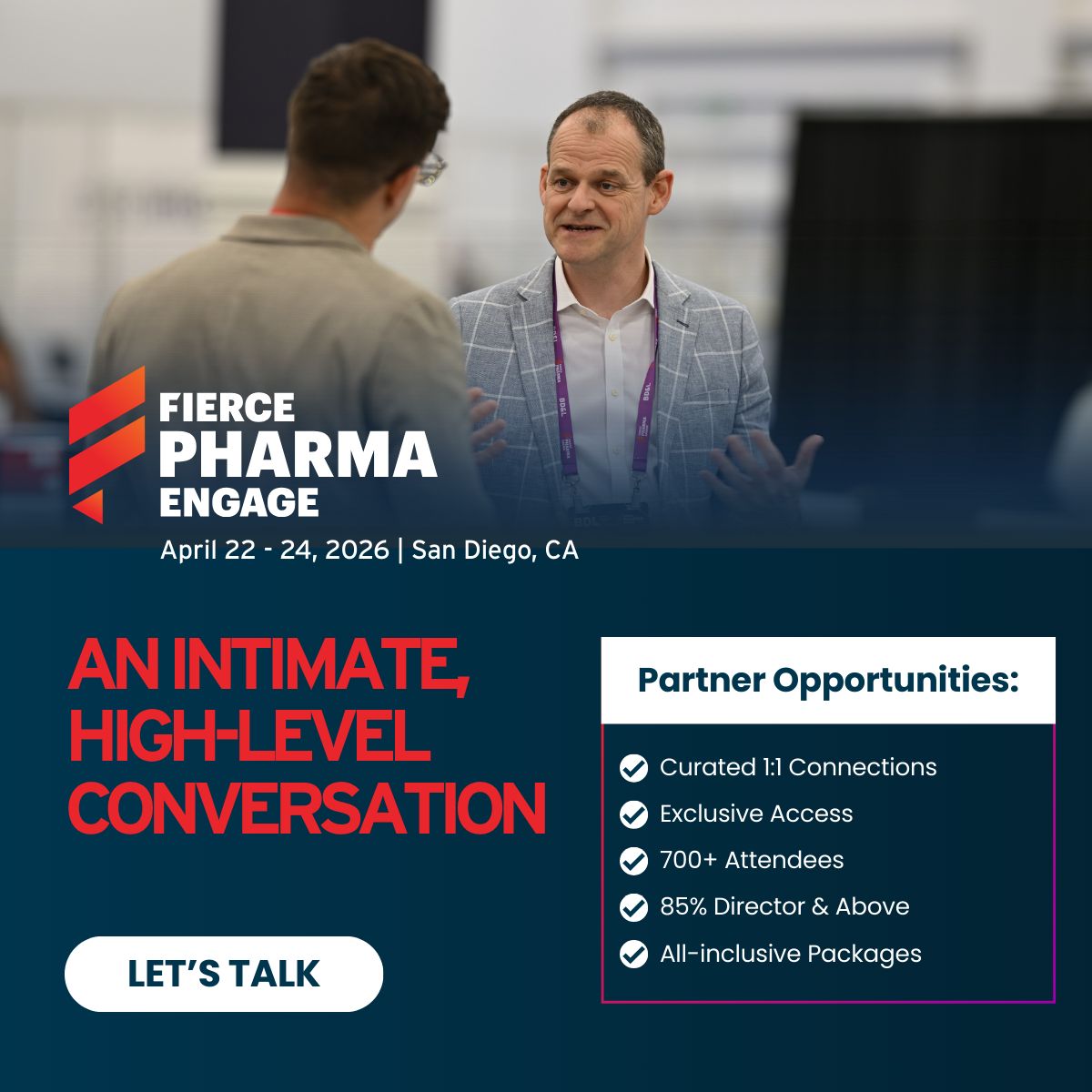 Fierce Life Sciences Events ad
