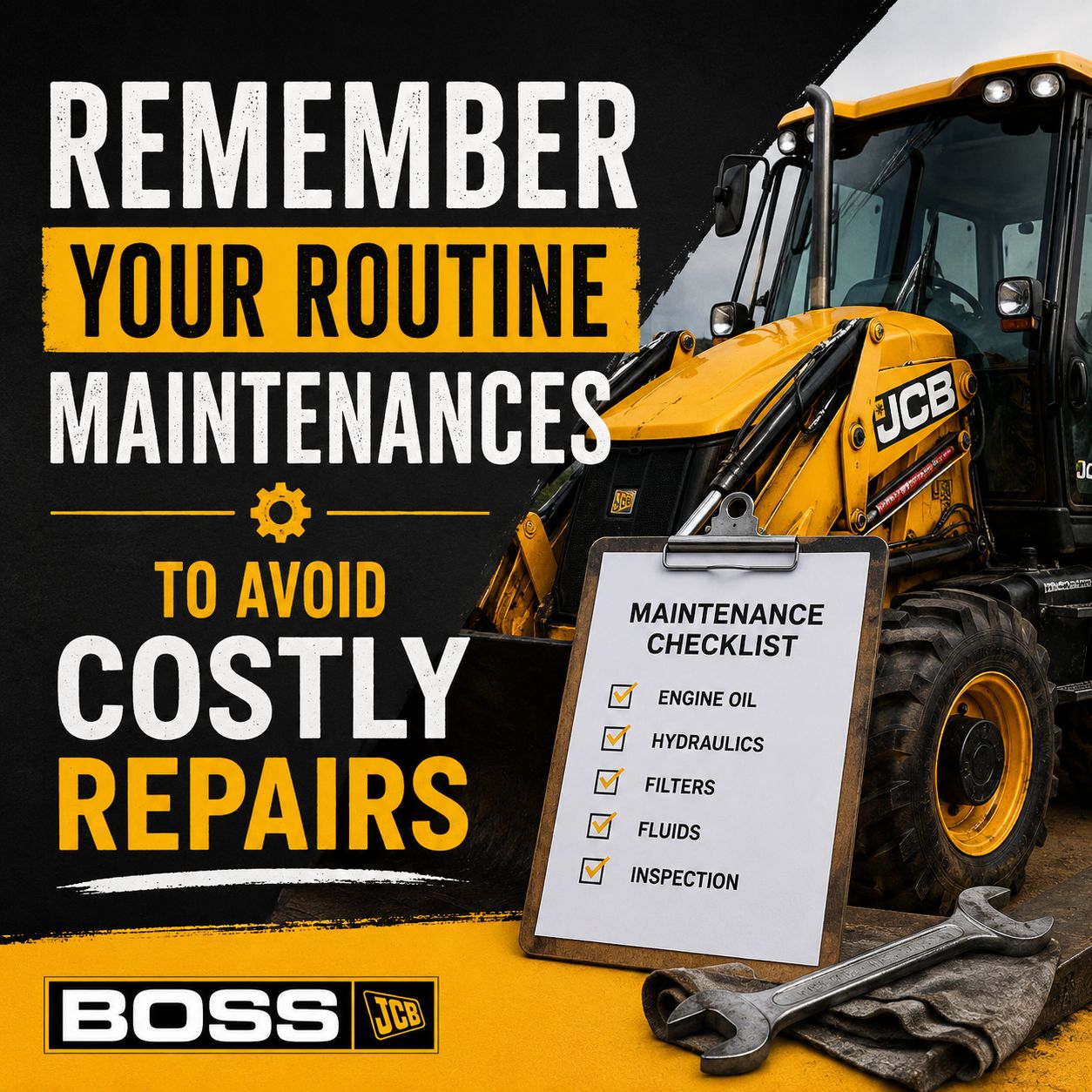 BOSS JCB ad