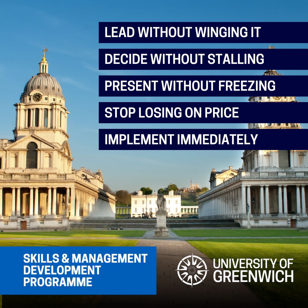 Greenwich Business School ad
