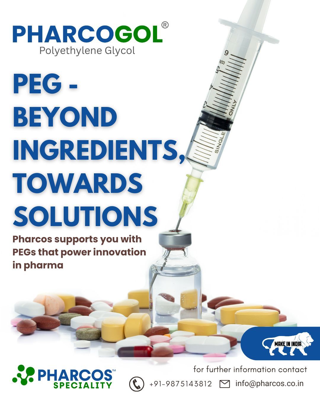 Pharcos Speciality Ltd ad