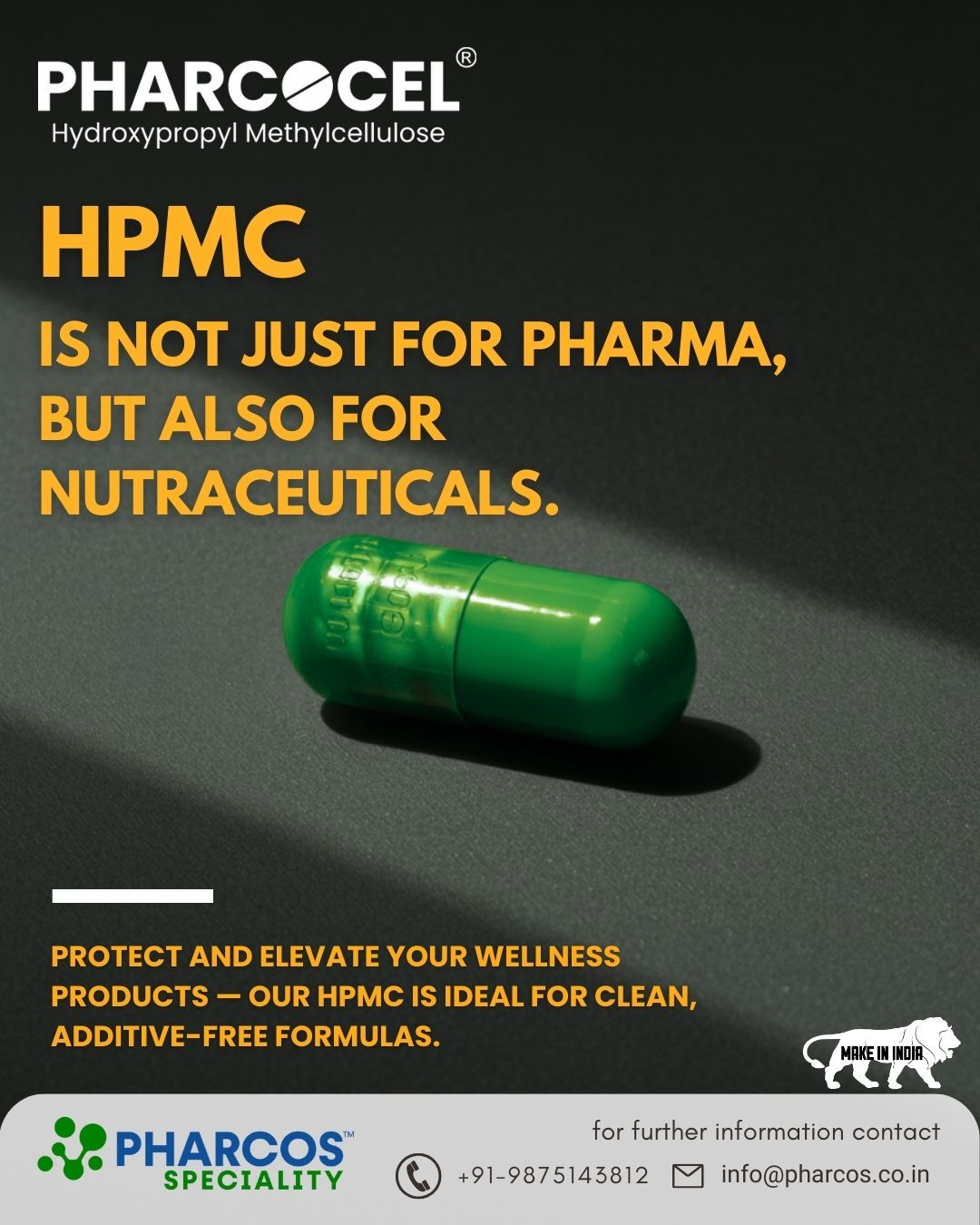 Pharcos Speciality Ltd ad