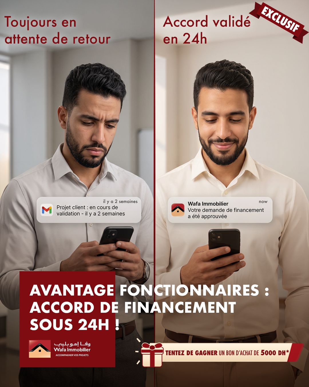 Wafa Immobilier Officiel ad