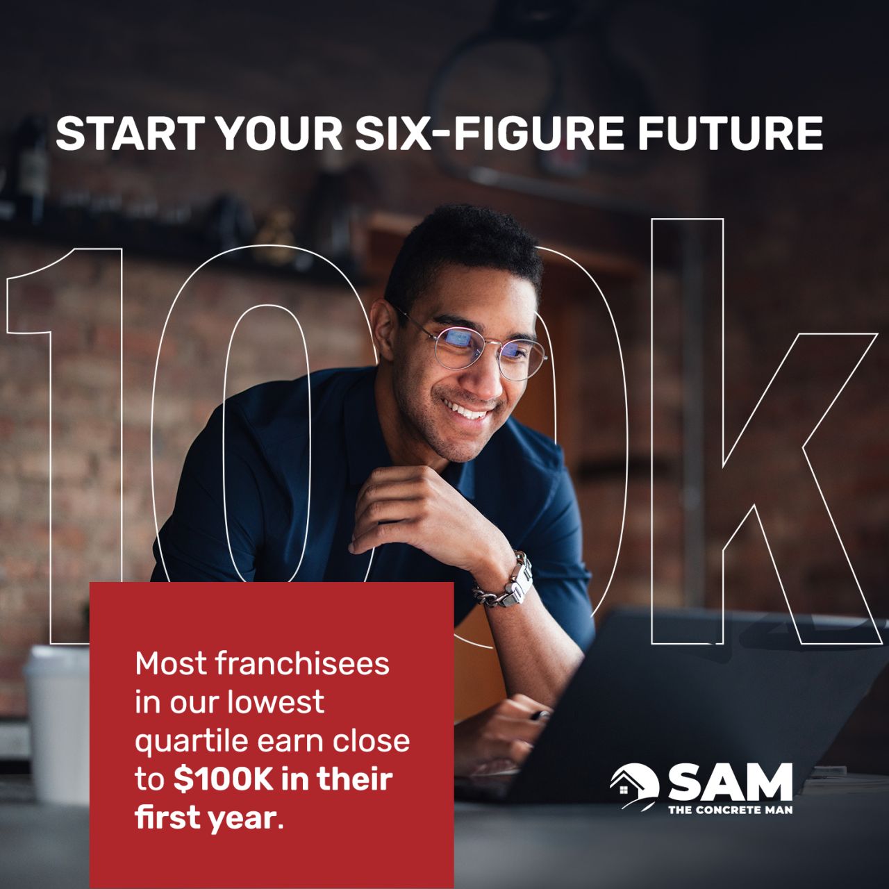 Sam The Concrete Man ad