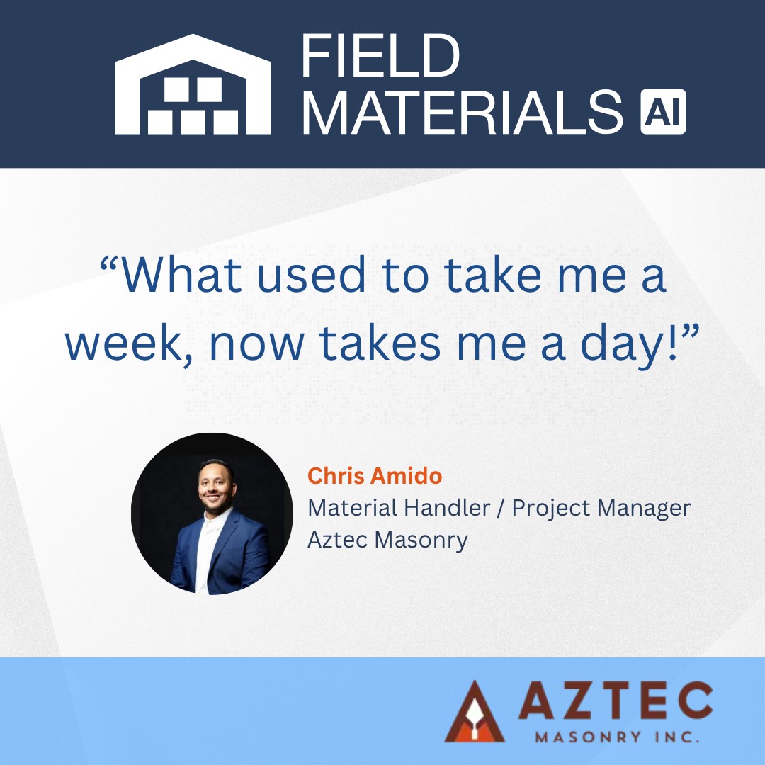 Field Materials AI ad