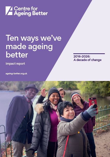Centre for Ageing Better ad
