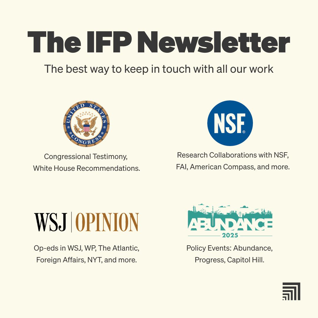 IFP – Institute for Progress ad