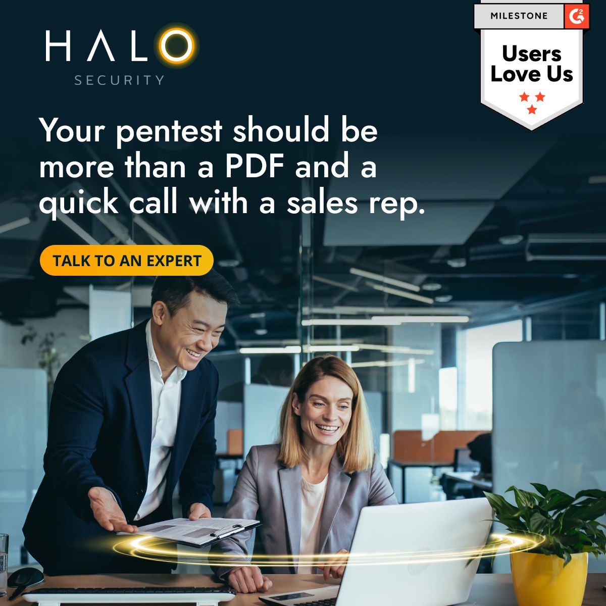 Halo Security ad