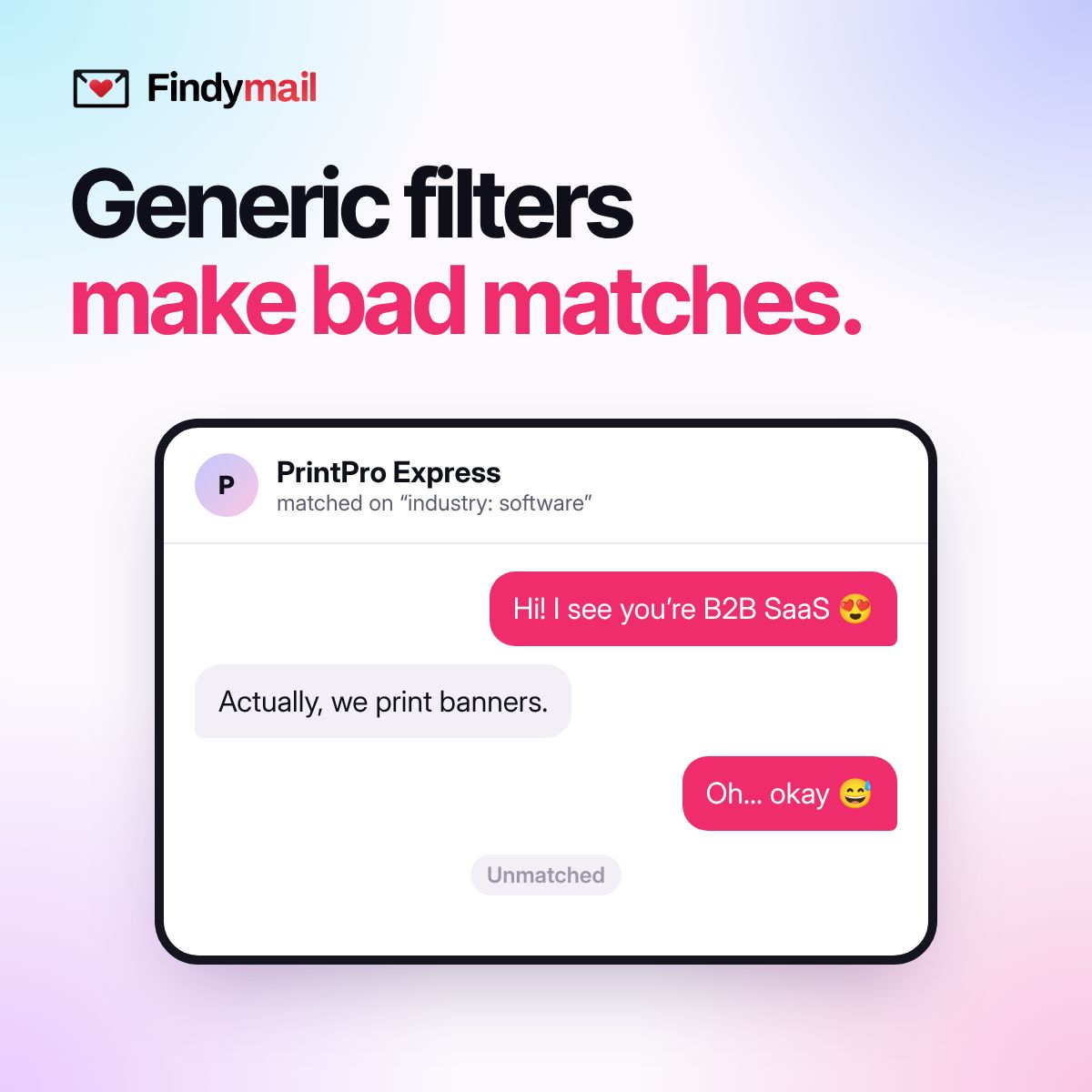 Findymail ad