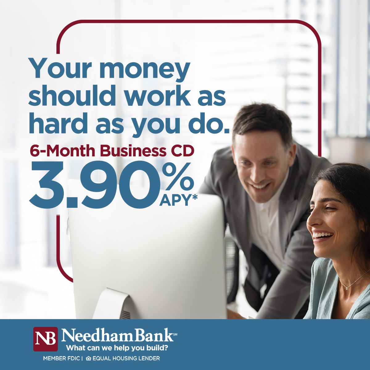 Needham Bank ad