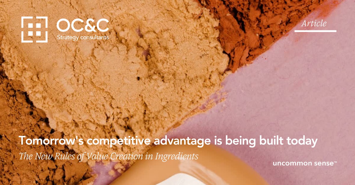 OC&C Strategy Consultants ad