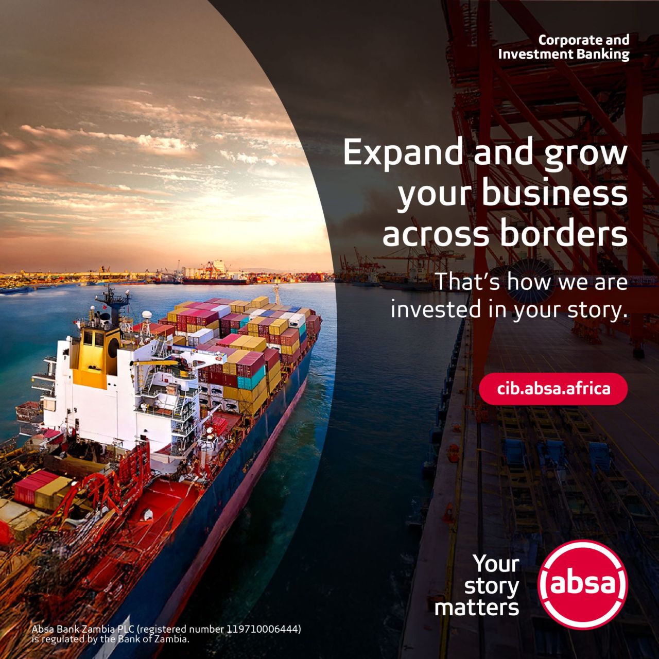 Absa Bank Zambia PLC ad