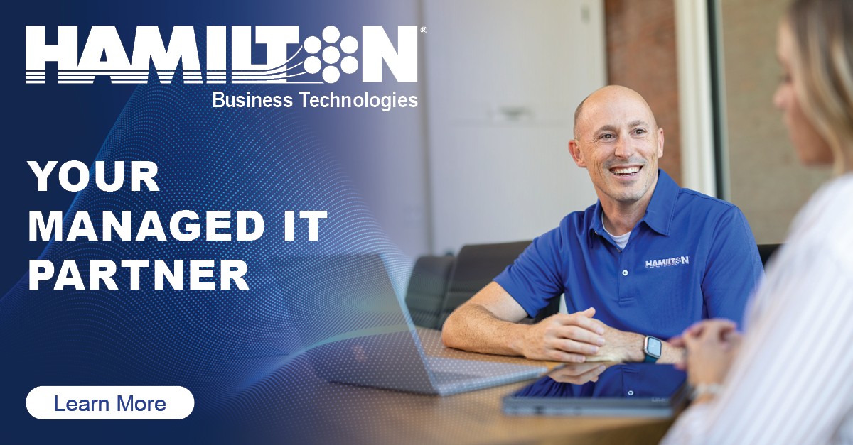 Hamilton Business Technologies ad