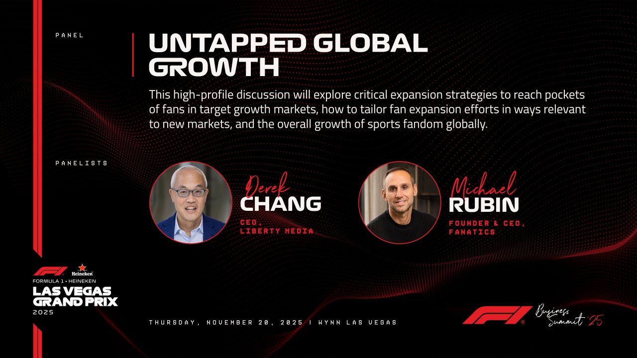 Formula 1 Las Vegas Grand Prix ad