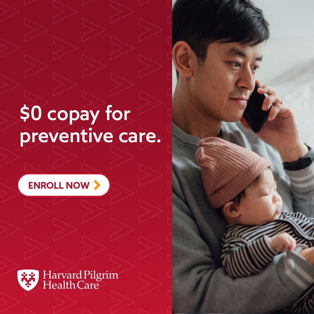 Harvard Pilgrim Health Care ad