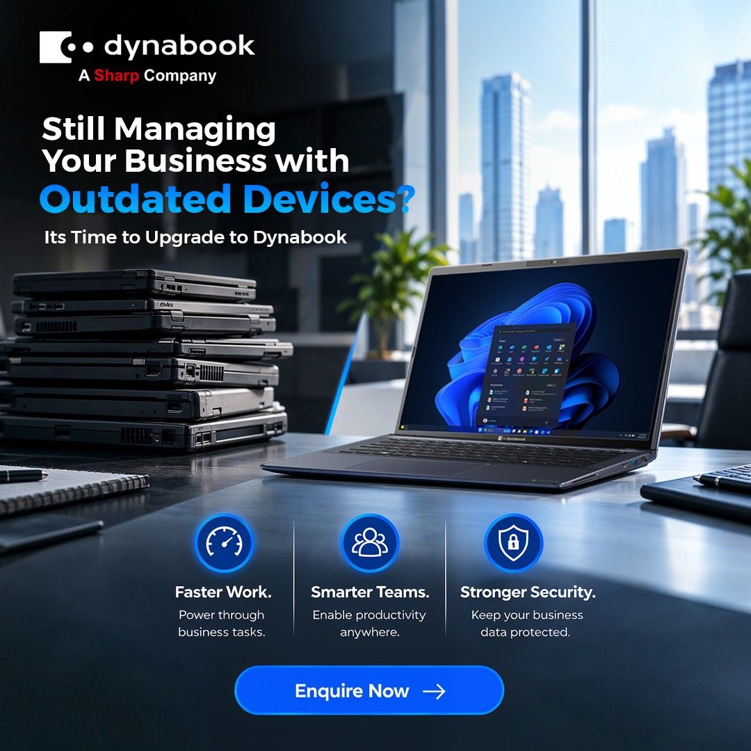 Dynabook India ad