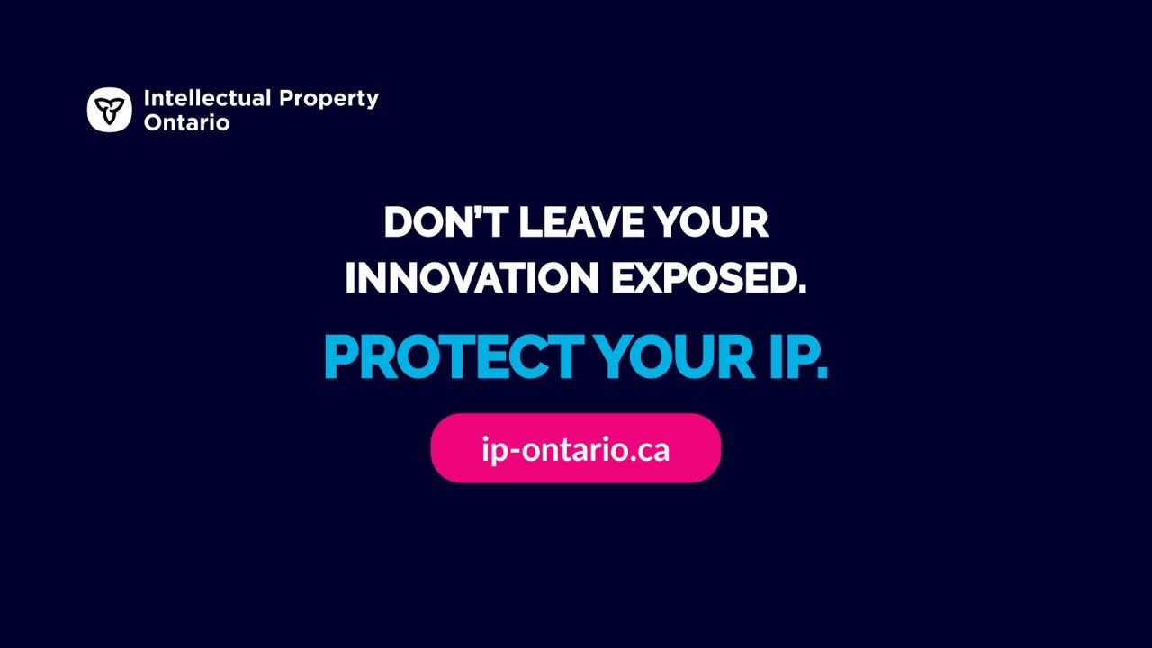 Intellectual Property Ontario (IPON) ad