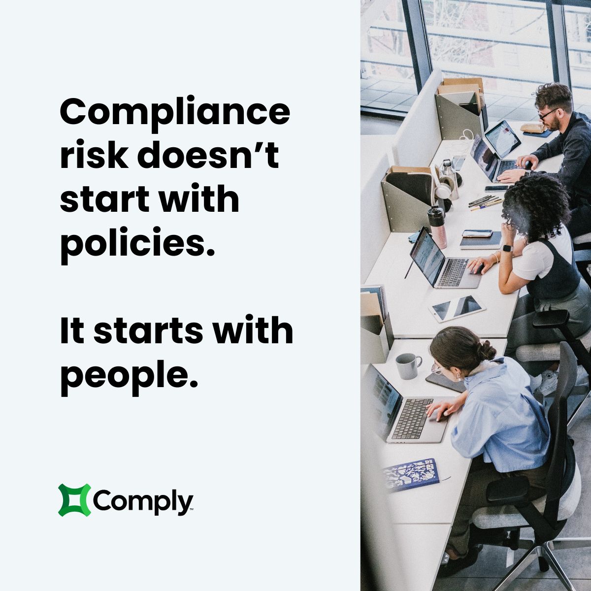 Comply ad