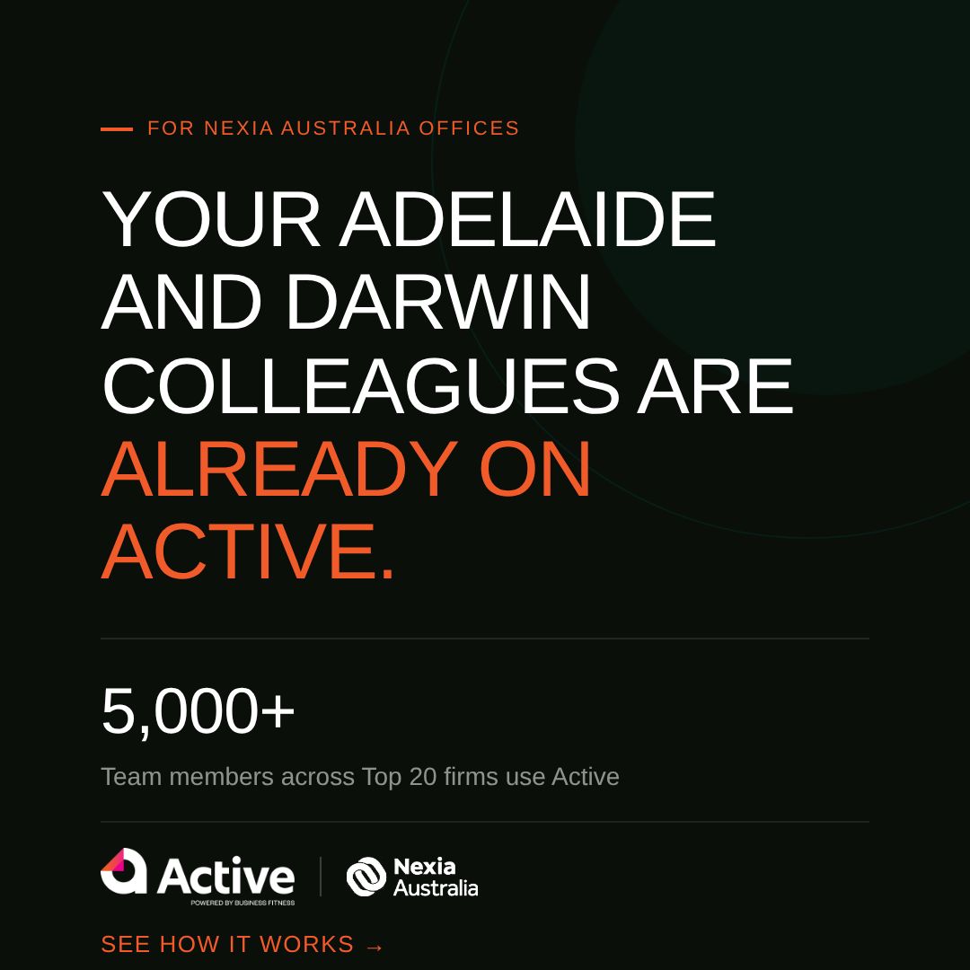 Active Australia | Business Fitness ad