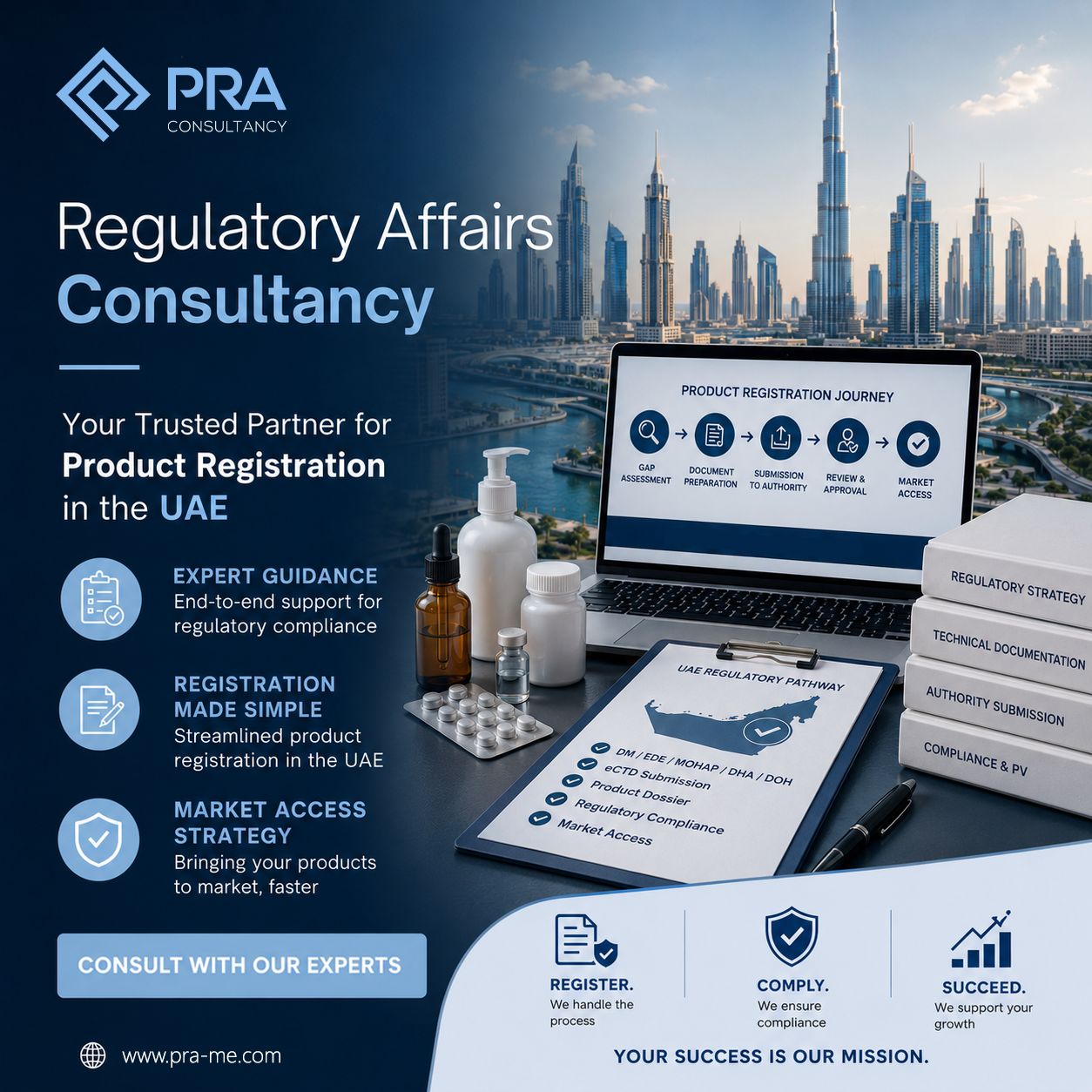PRA Consultancy ad