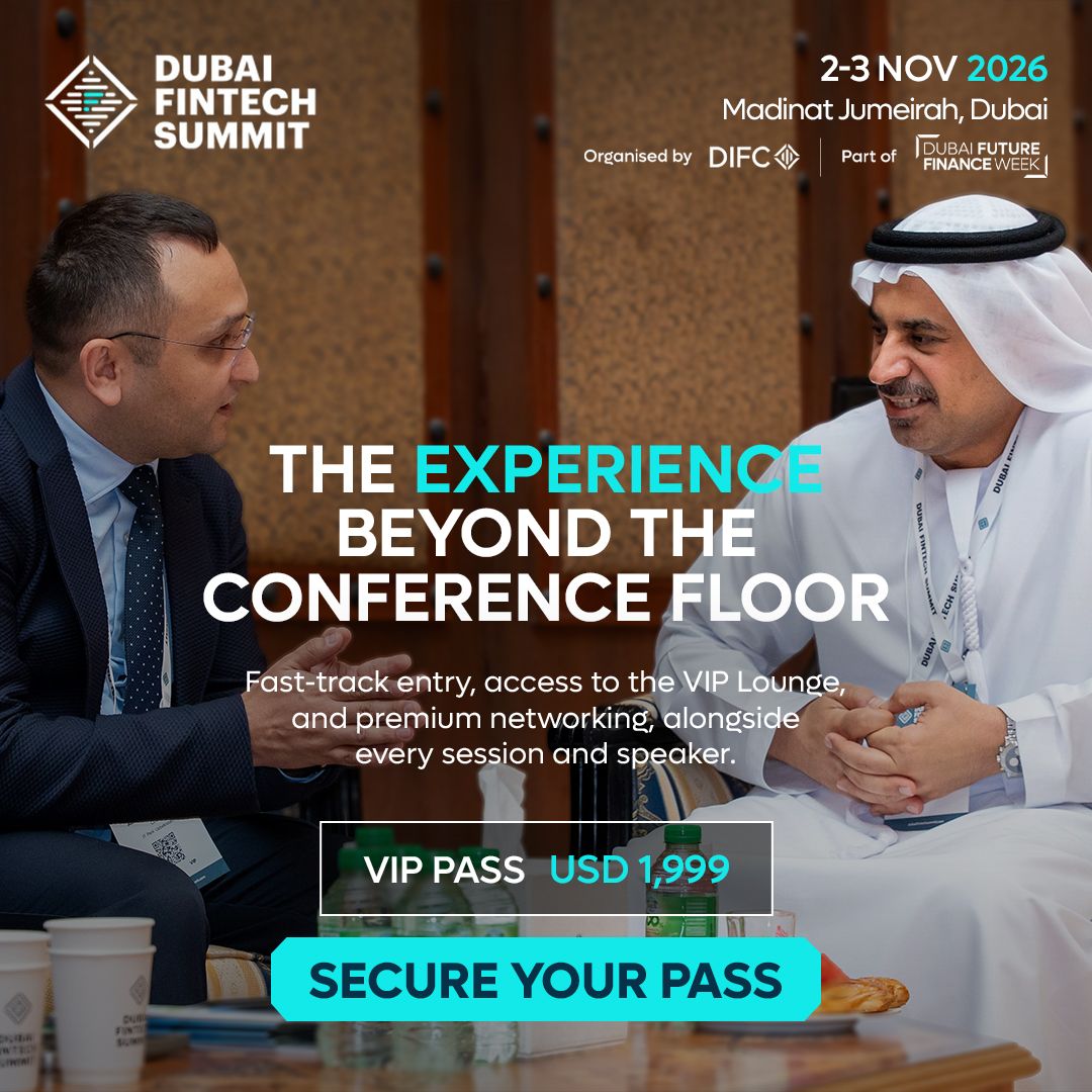 Dubai FinTech Summit ad