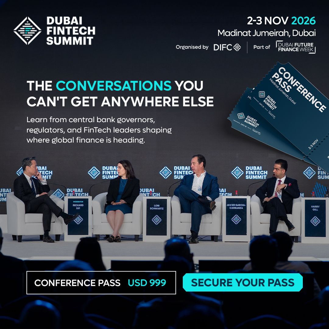 Dubai FinTech Summit ad